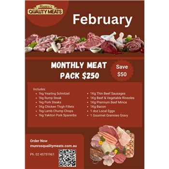 December Monthly Meatpack
