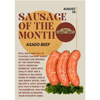 Asado Beef Sausage